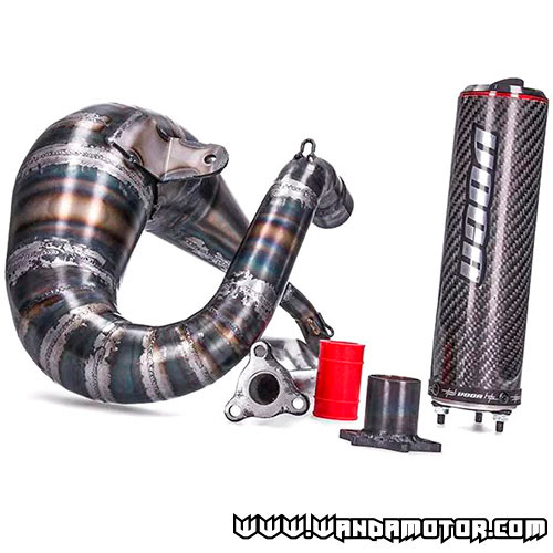 Exhaust system Voca Cross Carbon 80/90cc Derbi DRD Pro